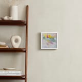 "Garden Party No. 1" - Art Print in Bright Blush by Julia Contacessi - In a Room
