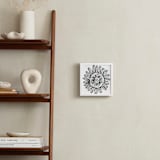 "irregular leaves1" - Art Print in white by Ramoncita - In a Room