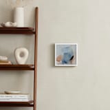 "Unbound" - Art Print in Blue gray by Arohika Verma - In a Room