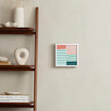 "Holding Space Two" - Art Print in Aqua by Katie Craig - In a Room