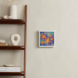 "Stars of the Sea" - Art Print in marine blue by Amelia Gluba - In a Room
