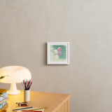 "Rose of the Winds" - Art Print in Turquoise Sky by Caroline Mint - In a Room