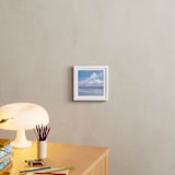 "Robin's Island" - Art Print in Royal Blue Bay by Carol C. Young - In a Room