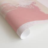 "atmospheric" - Wall Mural in Peach by Amy Gray - Close-up
