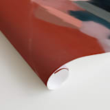 "Otonio" - Wall Mural in Blush by Parima Studio - Close-up