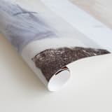 "Pet Names" - Wall Mural in Mink by Jennifer Daily - Close-up