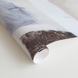 "Pet Names" - Wall Mural in Mink by Jennifer Daily - Close-up