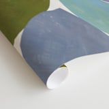 "Disarray" - Wall Mural in Soft Beige by melanie mikecz - Close-up