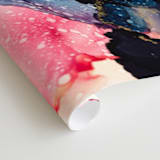 "Bloom Mixer" - Wall Mural in Blossom by Three Kisses Studio - Close-up