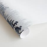 "Alaska from Sea" - Wall Mural in White by Kelsey McNatt - Close-up