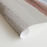 "Blushing Expanse" - Wall Mural in Sand by Kati Ramer - Close-up