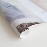 "Pet Names" - Wall Mural in Mink by Jennifer Daily - Close-up