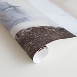 "Pet Names" - Wall Mural in Mink by Jennifer Daily - Close-up