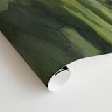 "Tomah" - Wall Mural in Forest Green by Lorent and Leif - Close-up