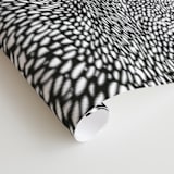 "10,000 Grains" - Wall Mural in Black and White by Bryn Wears-Fitipaldi - Close-up