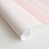 "Cascading Sky" - Wall Mural in Pink by Little Valley Studio - Close-up