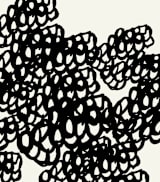 "Black Sheep" - Wall Mural in charcoal by rose lindo - Full Size