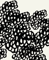 "Black Sheep" - Wall Mural in charcoal by rose lindo - Full Size