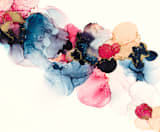 "Bloom Mixer" - Wall Mural in Blossom by Three Kisses Studio - Full Size