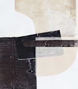 "Last Tuesday" - Wall Mural in Beige by Jennifer Daily - Full Size