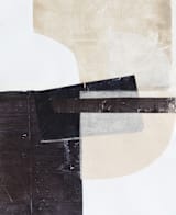 "Last Tuesday" - Wall Mural in Beige by Jennifer Daily - Full Size