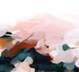 "Avery" - Wall Mural in White by Parima Studio - Full Size