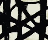 "Missed Connections" - Wall Mural in charcoal by Ilana Greenberg - Full Size