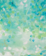"Bountiful" - Wall Mural in Mint by Amy Gray - Full Size