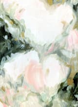 "Mesmerize" - Wall Mural in White by Melanie Severin - Full Size