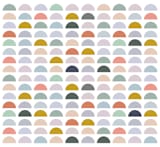 "Spectrum Tiles" - Wall Mural in Lavender by Katharine Watson - Full Size