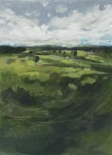 "Tomah" - Wall Mural in Forest Green by Lorent and Leif - Full Size