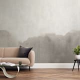 "Slow Fade" - Wall Mural in White by Sadie Holden - In a Room