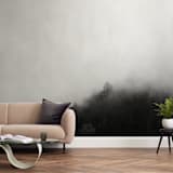"Mystify" - Wall Mural in White by Jessica C Nugent - In a Room