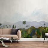 "Los Angeles landscape" - Wall Mural in Green Hills by Kelly Witmer - In a Room