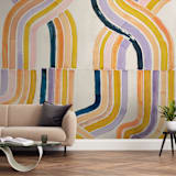 "dawnlight" - Wall Mural in Sun by Lise Gulassa - In a Room