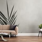 "One" - Wall Mural in Smokey by Stacy Cooke - In a Room