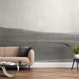 "Forecast" - Wall Mural in Smoke by Ashleigh Ninos - In a Room