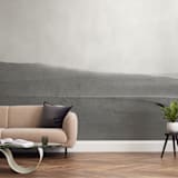 "Forecast" - Wall Mural in Smoke by Ashleigh Ninos - In a Room