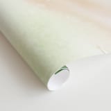 "MeadowLand" - Wall Mural in Olive Green by Lindsay Megahed - Close-up