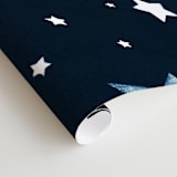 "Through space and time" - Wall Mural in White by raven erebus - Close-up