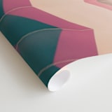 "To The Stars" - Wall Mural in White by Caroline Mint - Close-up