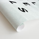 "all the feels" - Wall Mural in White by Lindsay Stetson Thompson - Close-up