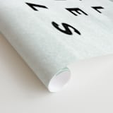 "all the feels" - Wall Mural in White by Lindsay Stetson Thompson - Close-up