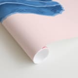 "Southwest Sunset" - Wall Mural in White by Annette Allen - Close-up
