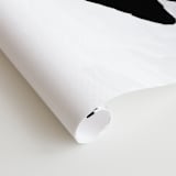 "Get Air 2" - Wall Mural in Black & White by Amy Hall - Close-up