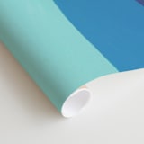 "By the Bay" - Wall Mural in White by Jenny Partrite - Close-up