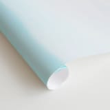 "Seafront" - Wall Mural in White by Itsy Belle Studio - Close-up