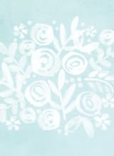 "Amaryllis" - Wall Mural in sky by Jennifer Wick - Full Size