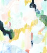 "The Meadow" - Wall Mural in White by Melanie Severin - Full Size