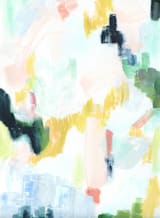 "The Meadow" - Wall Mural in White by Melanie Severin - Full Size